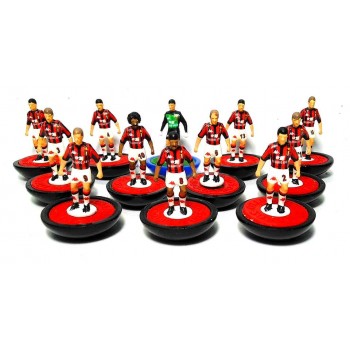 Subbuteo Andrew Table Soccer AC Milan 1988-89  on classic Lightweight bases